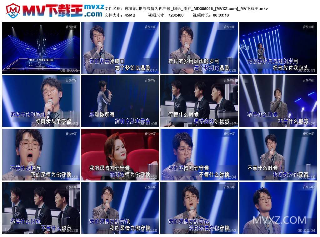 郭虹旭-我的深情为你守候_国语_流行_MD305016